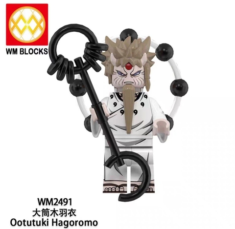Đồ Chơi Lắp Ráp Mô Hình Nhân Vật Naruto Set WM6155 Harogomo, Shisui, Madara, Indora, Itachi,...