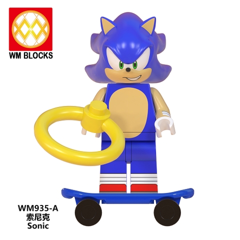 Đồ Chơi Lắp Ráp Mô Hình Minifigure Các Nhân Vật Hoạt Hình Sonic