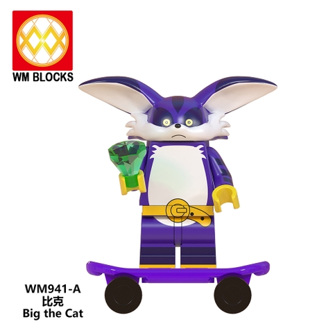 Đồ Chơi Lắp Ráp Mô Hình Minifigure Các Nhân Vật Hoạt Hình Sonic
