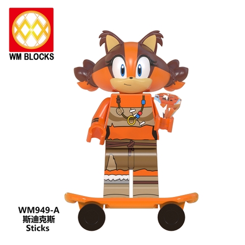 Đồ Chơi Lắp Ráp Mô Hình Minifigure Các Nhân Vật Hoạt Hình Sonic