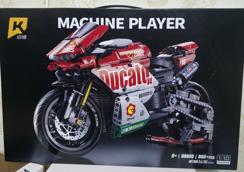 Đồ Chơi Lắp Ráp Mô Hình Siêu Xe Ducati Tỉ Lệ 1:10, Đồ Chơi Đua Xe Lắp Ráp Sưu Tầm