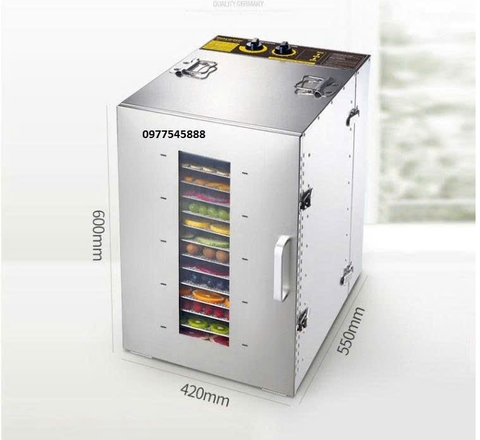 Tủ sấy thực phẩm 16 khay
