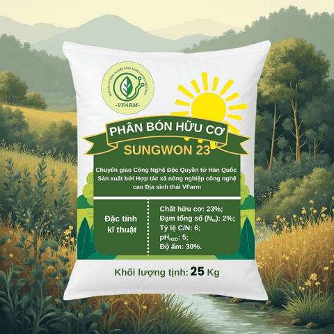 Phân bón hữu cơ SUNGWON 23