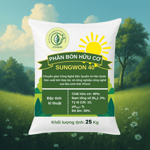 Phân bón hữu cơ SUNGWON 40