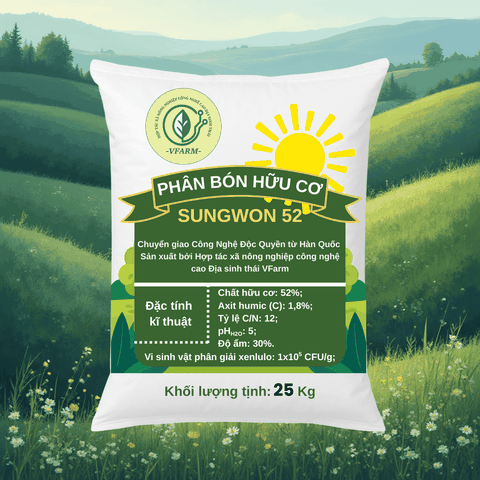 Phân bón hữu cơ SUNGWON 52
