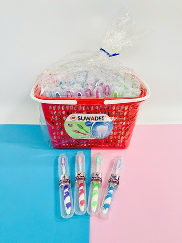 Bàn Chải Đánh Răng HT8011 - Giỏ 80 Cây (Móc) - TOOTHBRUSH - 8936140450073