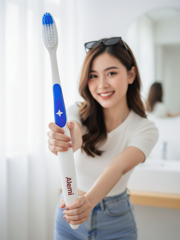 Bàn Chải Đánh Răng ALEMI HT 8055 - 150 VỈ - TOOTHBRUSH