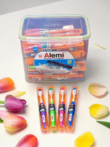 Bàn Chải Đánh Răng ALEMI HT 8053 - 50 MÓC PS
