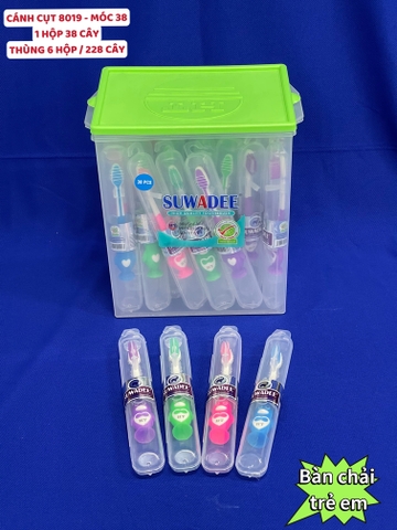 Bàn Chải Đánh Răng HT8019 - Hộp 38 Cây (Móc) - TOOTHBRUSH - 8936140450073