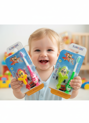 Bàn Chải Đánh Răng HT8019 - Hộp 12 Cây - TOOTHBRUSH ( Kèm Trực Thăng) - 8936140450035