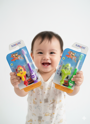 Bàn Chải Đánh Răng HT8019 - Hộp 12 Cây - TOOTHBRUSH ( Kèm Trực Thăng) - 8936140450035