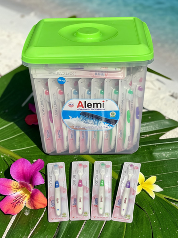 Bàn Chải Đánh Răng ALEMI HT 8055 - 150 VỈ - TOOTHBRUSH