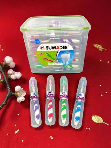 Bàn Chải Đánh Răng HT8011 - Hộp 50 Cây (Móc) - TOOTHBRUSH - 8936140450073