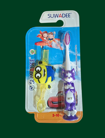 Bàn Chải Tặng Đồ Chơi - Đồng hồ - KIDSTOOTHBRUSH - 8936140450103