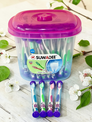 Bàn Chải Đánh Răng HT8049 - Hộp 90 cây (Ống PET) - TOOTHBRUSH - 8936140450073