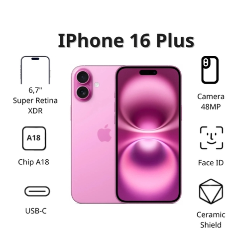 iPhone 16 Plus Chính Hãng NewSeal Mới 100%