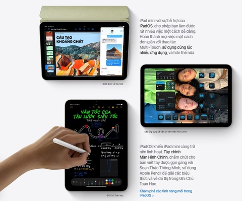 Máy tính bảng Apple IPad Mini 7 Wifi Newseal Mới 100%