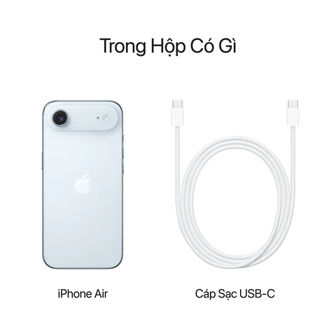 iPhone Air 256GB Chính hãng Newseal mới 100% - Đủ phiên bản dung lượng