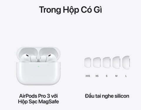 Tai nghe Bluetooth Apple AirPods Pro 3 2025 Type-C