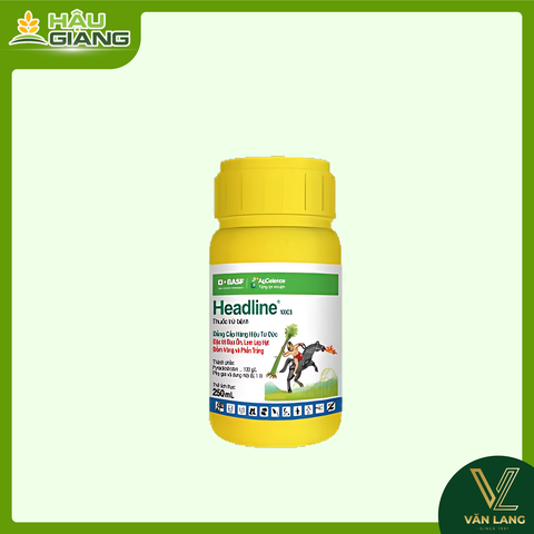 BASF - Thuốc trừ bệnh HEADLINE® 100CS 250ML - Pyraclostrobin 100 g/lít - Trừ bệnh đạo ôn  lem lép, phấn trắng,