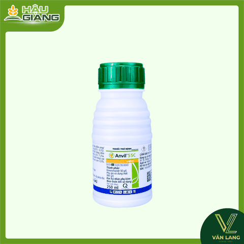 VFC - Thuốc trừ bệnh ANVIL 5SC 250ml - Hexaconazole 50 g/L - Phòng trị ghẻ sẹo, nấm hồng, phấn trắng, rỉ sắt, đốm vằn, lem hạt, khô vằn
