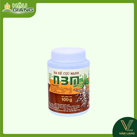 PHÚ LÂM - Phân bón lá NPK N3M 100g - N 11% + P₂O₅ 3% + K₂O 2.5% + Vi lượng - Hỗ trợ hình thành rễ mạnh, Tăng sức sống, hỗ trợ đâm chồi
