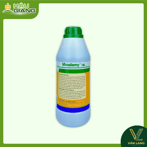 VIPESCO - Thuốc trừ bệnh VIVADAMY 5SL 1L - Validamycin A 5% w/v - phòng trị đốm vằn , cháy bìa lá