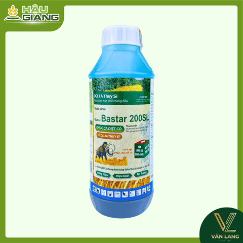 BMC - Thuốc trừ cỏ BASTAR DELTA 200SL 900ML - Glufosinate Ammonium 200 g/L - Chuyên trị cỏ mần trầu, cỏ chỉ, cỏ ống, cỏ lồng vực, rau sam, rau trai,...