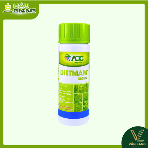 ADC - Thuốc trừ cỏ DIETMAM 360EC 500ml - Pretilachlor 360 g/lít + Fenclorim 150 g/lít - Quản Lý Cỏ Dại Giai Đoạn Tiền Nảy Mầm Trên Ruộng Lúa