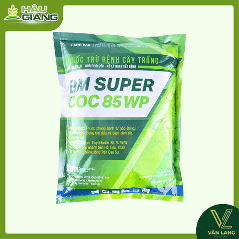 BM - Thuốc trừ bệnh SUPER COC 85WP 1KG - COPPER OXYCHLORIDE 85% WP - Phòng trừ thán thư, nấm hồng, cháy lá, vàng lá, thối rễ