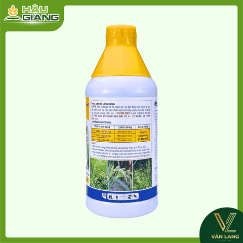CPC - Thuốc trừ cỏ PLATIN 55EC 900ML - Butachlor 275g/l + Propanil 275g/l - Thuốc trừ cỏ chọn lọc như cỏ lồng vực, cỏ đuôi phụng và cỏ chác lác