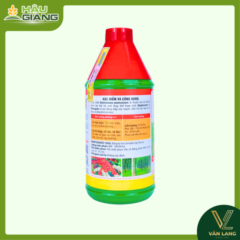 BMC - Thuốc trừ cỏ TRÂU RỪNG MỚI 150SL 900ML - Glufosinate-ammonium 150 g/L - Chuyện trị cỏ mần trầu, cỏ tranh, cỏ chác, cỏ lác,...