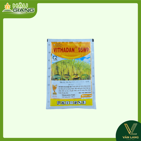 VITHACO - Thuốc trừ sâu VITHADAN 95WP Nereistoxin 95% w/w - Đăc trị sâu đục thân, cuốn lá, bọ trĩ (bù lạch)