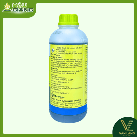 THANH SƠN - Thuốc trừ cỏ CANTANIL 550EC 1l - Butachlor 275 g/l + Propanil 275 g/l - Phòng trừ cỏ lồng vực, chác lác, cỏ lá rộng