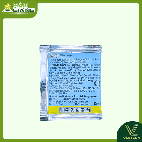 ADC - Thuốc xử lý giống KOLA 600FS 10ml - Imidacloprid 600g/lít - Giúp bảo vệ hạt giống khỏi rầy nâu, bọ trĩ, nuôi mầm, kích rễ