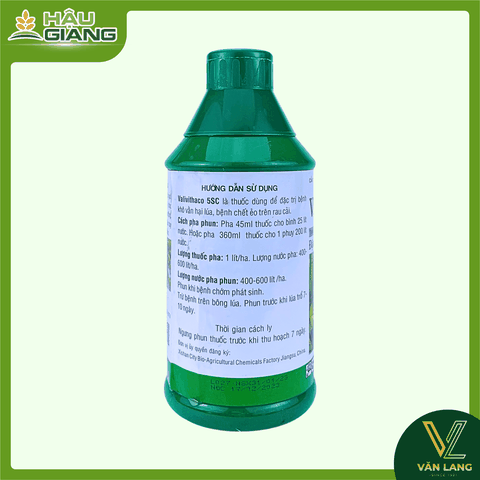 VITHACO - Thuốc trừ bệnh VALIVITHACO 5SC 1 LÍTV-  Validamycin 50g/L -Trừ bệnh thối nhũn, lem lép, vàng la