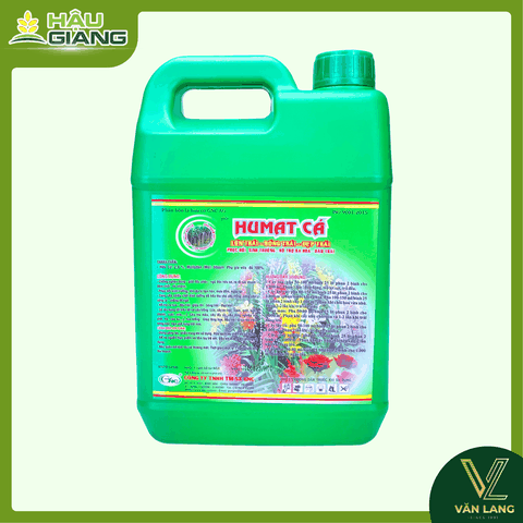 GNC - Phân bón lá HUMAT CÁ 5 LÍT - Hữu cơ 2,8% + Molypden (Mo) 50 ppm - Hỗ trợ rễ, thúc chồi, nhánh, cải thiện đất, hỗ trợ hồi phục