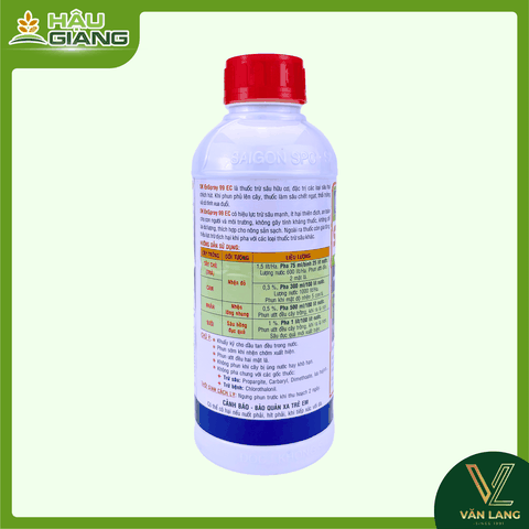SPC SÀI GÒN - Thuốc trừ sâu SK EnSpray 99 EC 1l - Dầu khoáng tinh khiết 99% - Phòng trừ nhện đỏ, sâu hồng đục quả, nhện lông nhung…
