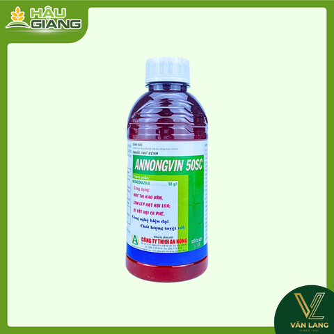 AN NÔNG - Thuốc trừ bệnh ANNONGVIN 50SC  1 LÍT - Hexaconazole 50g/l - Phòng trừ khô vằn, lem lép, rỉ sắt,...