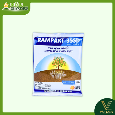 UPL - Thuốc trừ bệnh RAMPART 35SD 100g - Metalaxyl: 35% w/w -Thuốc trừ bệnh nấm gây hại như cây con chết yểu, thán thư, sương mai, phấn trắng,...