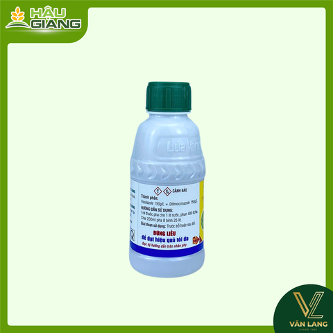 LÚA VÀNG - Thuốc trừ bệnh ZMAX 300EC 200ML - Flusilazole 150g/L, Difenoconazole 150g/L - Đặc trị Lem lép hạt, Đạo ôn, Đốm vằn.