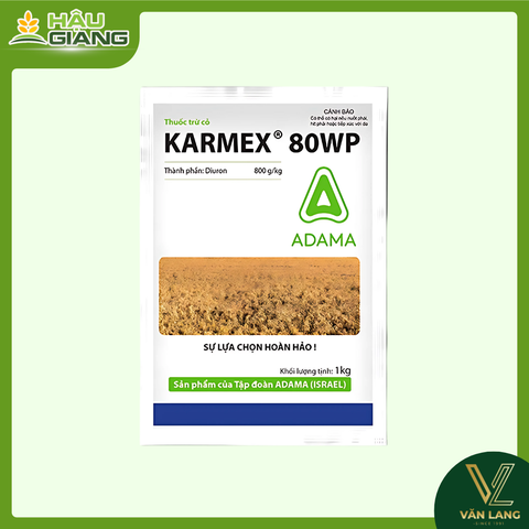 ADAMA - Thuốc trừ cỏ KARMEX® 80WP 1KG - Diuron 800g/kg - Cỏ lá rộng, cỏ lá hẹp, cỏ chân gà, cỏ mầm trâu, cỏ hoang tái phát mạnh.