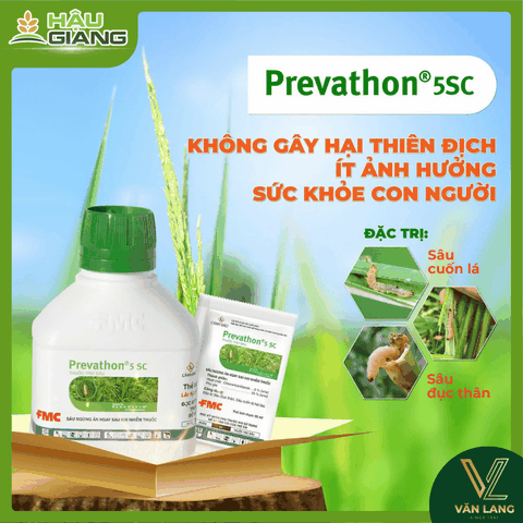 FMC - Thuốc trừ sâu PREVATHON 5SC 25ml - Chlorantraniliprole 5% w/w - Trừ sâu đục thân, sâu cuốn lá,sâu keo mùa thu