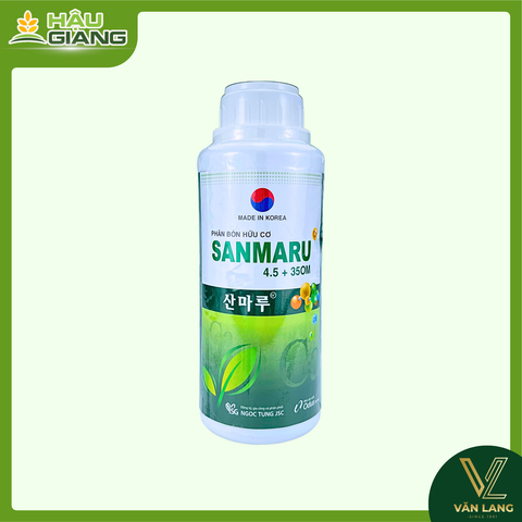NGỌC TÙNG - Phân bón hữu cơ SANMARU 4.5+35OM 480ML - Cung cấp các chất hữu cơ & amino axit