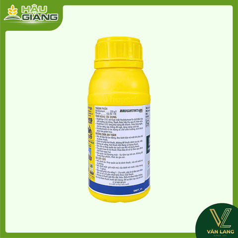 HỢP TRÍ - Thuốc điều hoà sinh trưởng BRIGHTSTAR 25SC 500ml - Paclobutrazol 250 g/L - Giúp cây phát triển thân, tăng số chòi hữu hiệu, giúp cây tập trung dinh dưỡng cho giai đoạn làm bông trái