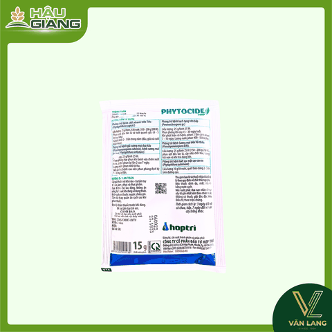 HỢP TRÍ - Thuốc trừ bệnh PHYTOCIDE 50WP 15GR - Dimethomorph 500 g/kg - Phòng trừ cháy lá, thôi thân, vàng lá,...
