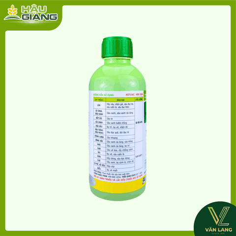 NGỌC TÙNG - Thuốc trừ sâu TUNGMECTIN 5.0EC 480ml - Emamectin benzoate: 5% w/w  - Phòng trị sâu tơ, sâu xanh, sâu đục trái, côn trùng chích hút (bọ trĩ, rầy) và nhện đỏ