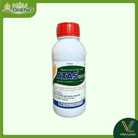 VFC - Thuốc trừ cỏ ATAS 500 EC 500ml - Acetochlor 500 g/l - Trị cỏ lồng vực, cỏ chỉ, cỏ đuôi phụng, cỏ mần trầu,...