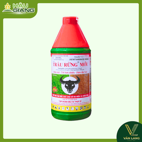 BMC - Thuốc trừ cỏ TRÂU RỪNG MỚI 150SL 900ML - Glufosinate-ammonium 150 g/L - Chuyện trị cỏ mần trầu, cỏ tranh, cỏ chác, cỏ lác,...