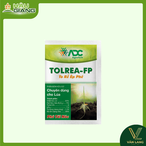 ADC - Phân bón hữu cơ TOLREA-FP 10ml - Chất hữu cơ 20% + K₂O 1% - Hỗ trợ cây phát triển rễ khỏe, tăng khả năng hấp thu dưỡng chất và gia tăng sức chống chịu